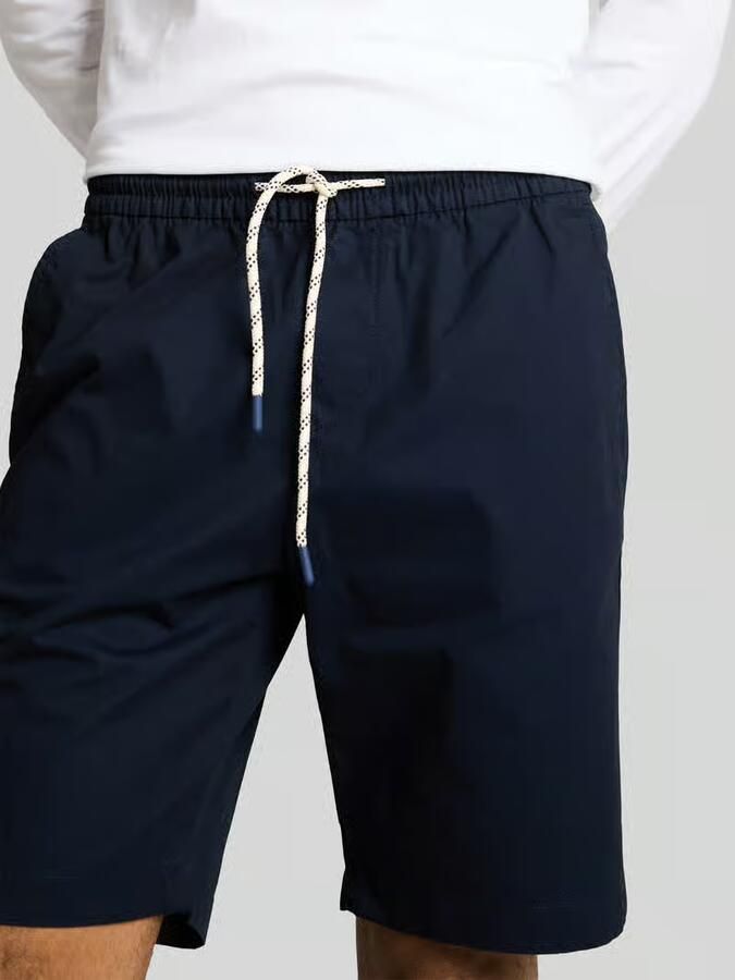 Tom Tailor Denim regular fit sweatshorts van puur katoen