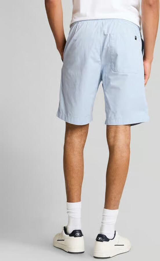 Tom Tailor Denim regular fit sweatshorts van puur katoen
