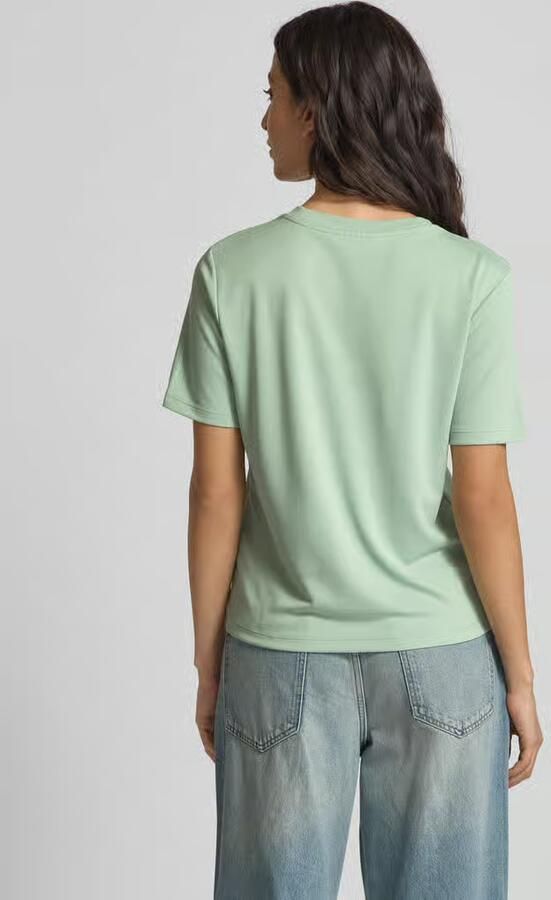 Tom Tailor Denim Shirt met ronde hals met een ronde hals