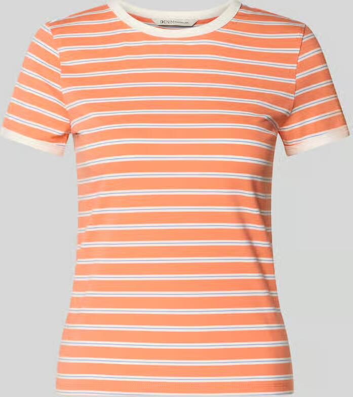 Tom Tailor Denim regular fit T-shirt van katoenmix - Foto 2