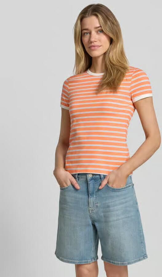 Tom Tailor Denim regular fit T-shirt van katoenmix - Foto 2