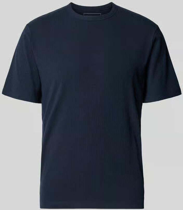 Tom Tailor Denim regular fit t-shirt van mix van katoen en modal - Foto 2