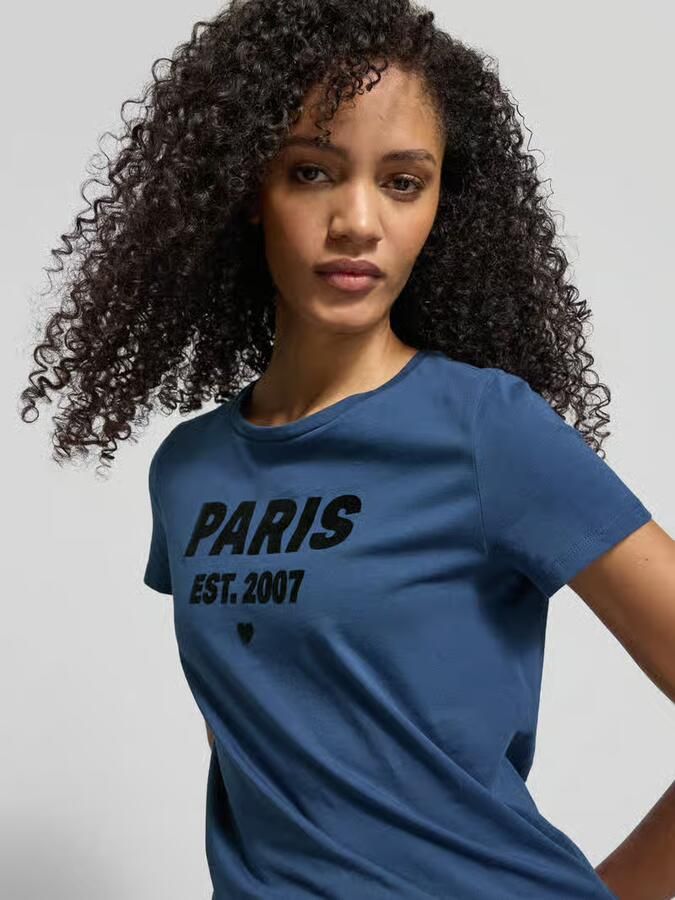 Tom Tailor Denim Regular fit T-shirt van puur katoen - Foto 2