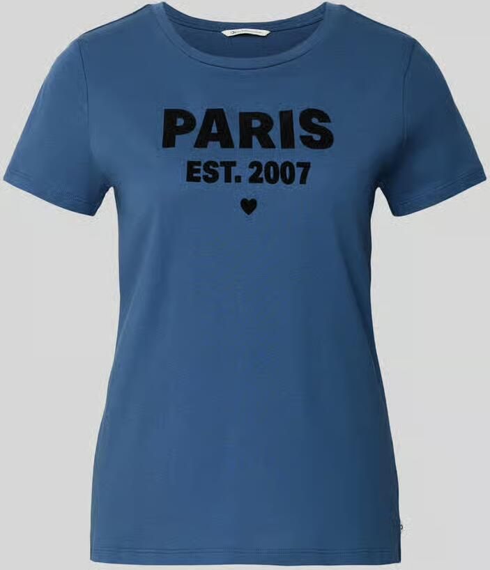 Tom Tailor Denim Regular fit T-shirt van puur katoen