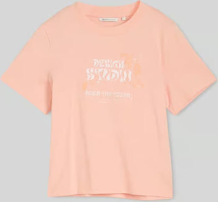 Tom Tailor Denim regular fit T-shirt van puur katoen - Foto 2
