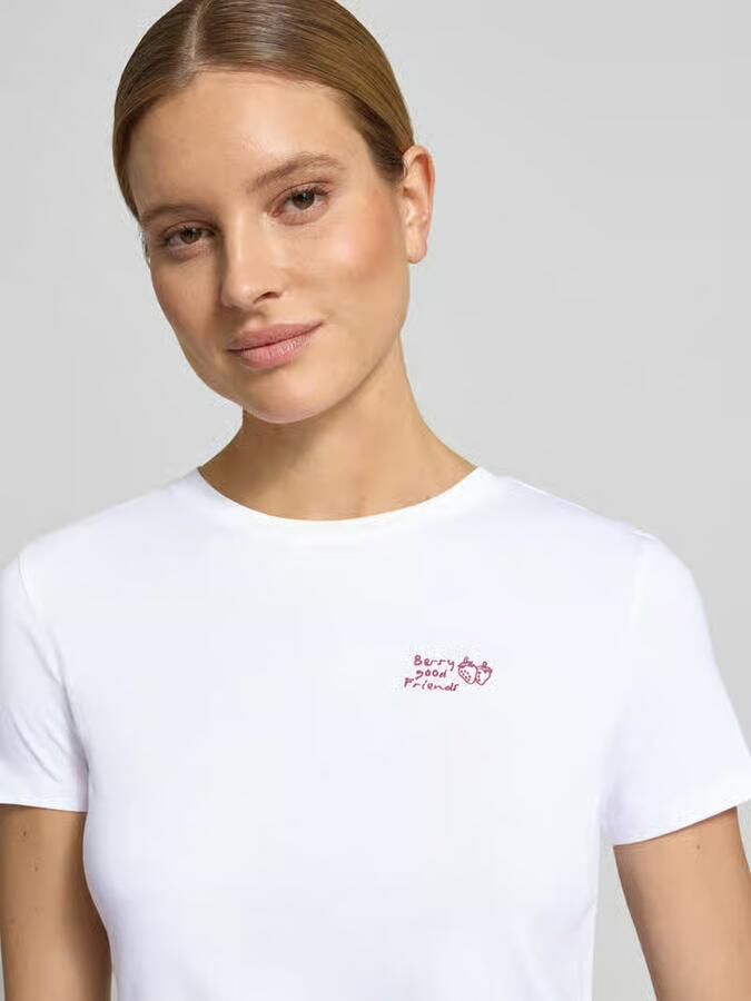 Tom Tailor Denim regular fit T-shirt van puur katoen