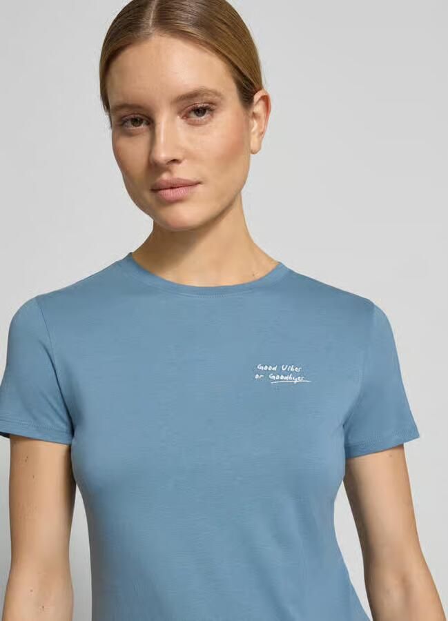 Tom Tailor Denim regular fit T-shirt van puur katoen