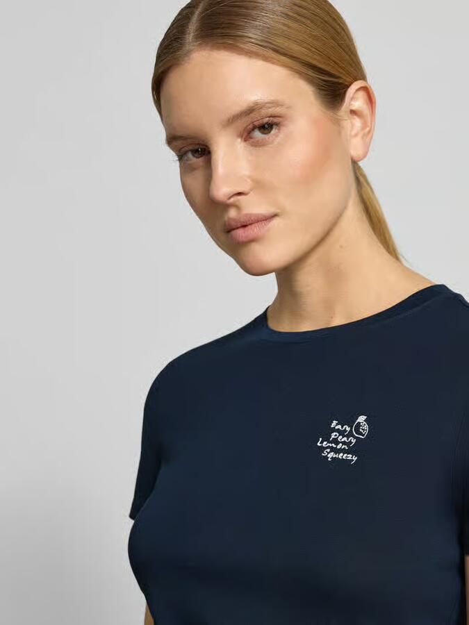 Tom Tailor Denim regular fit T-shirt van puur katoen