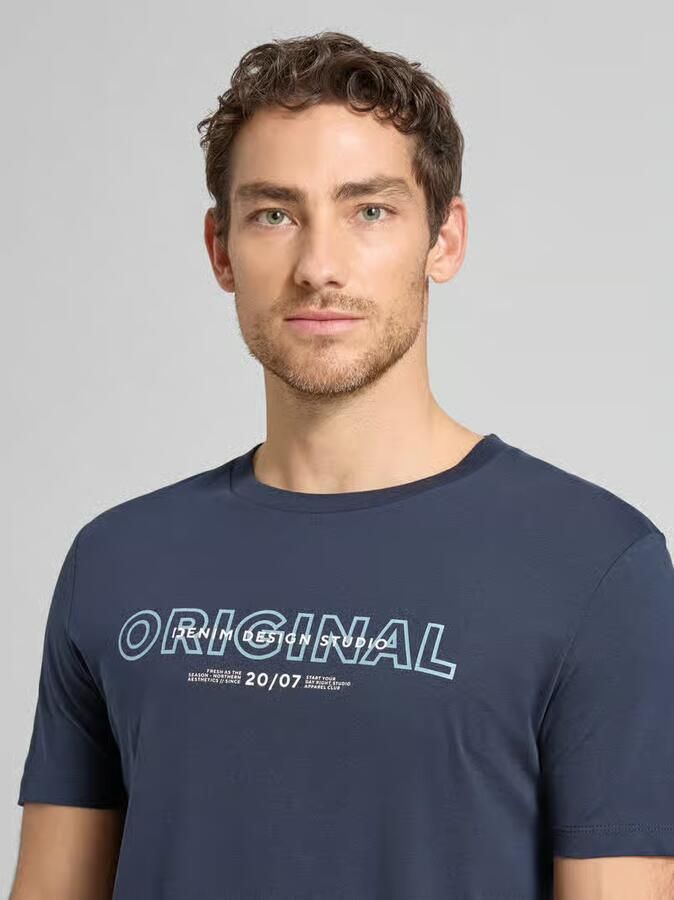 Tom Tailor Denim regular fit T-shirt van puur katoen