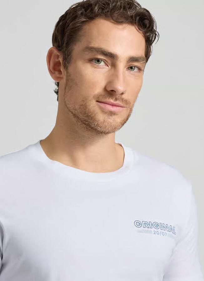 Tom Tailor Denim regular fit T-shirt van puur katoen