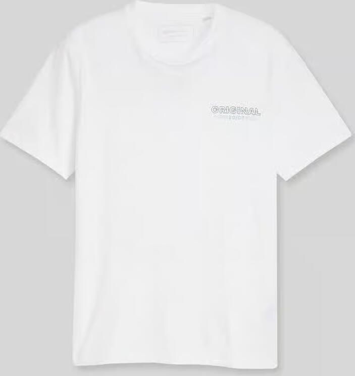 Tom Tailor Denim regular fit T-shirt van puur katoen - Foto 2