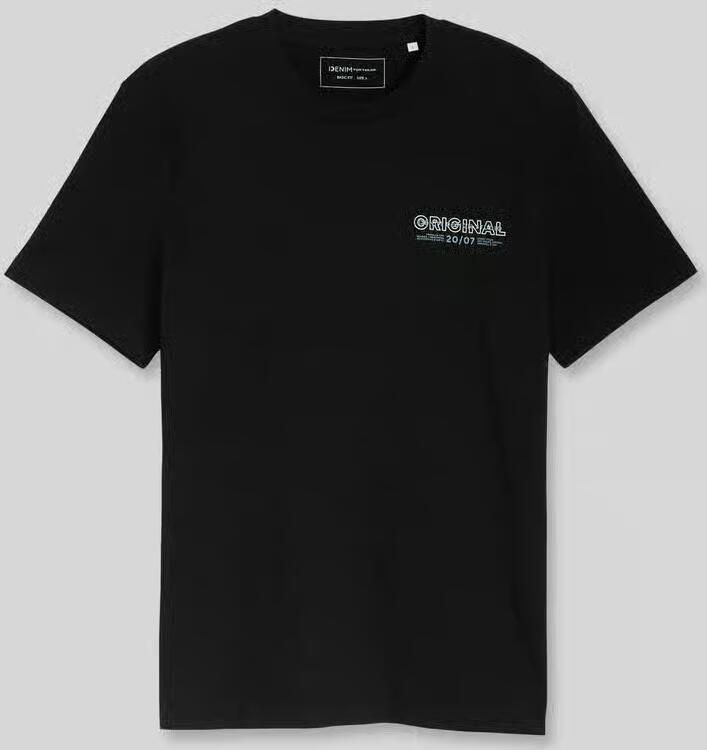 Tom Tailor Denim regular fit T-shirt van puur katoen - Foto 2