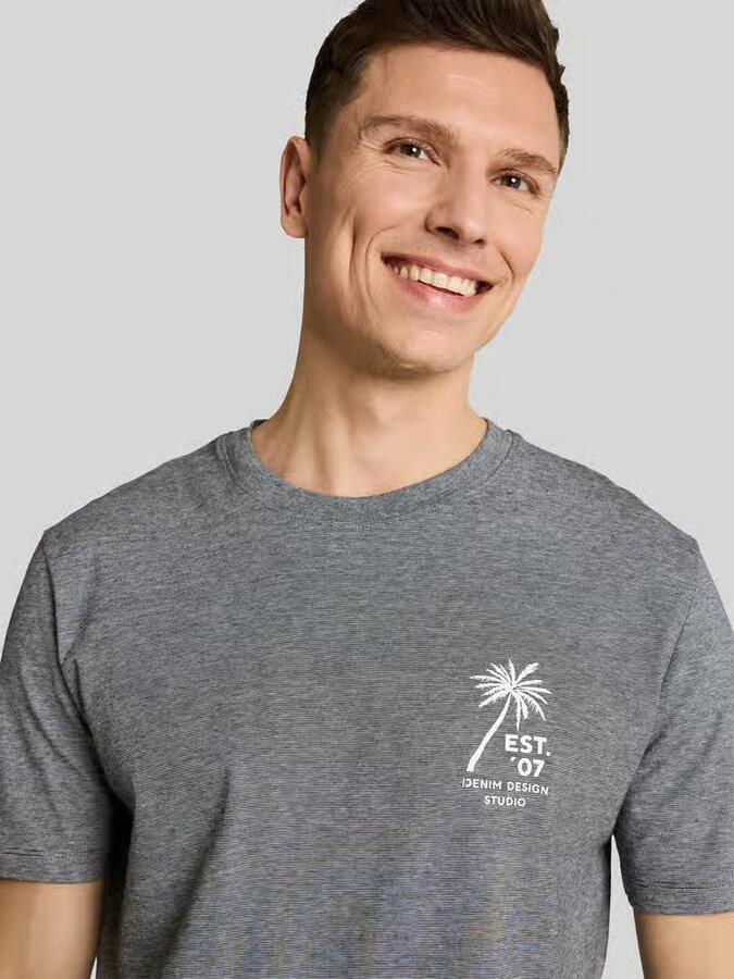 Tom Tailor Denim regular fit T-shirt van puur katoen