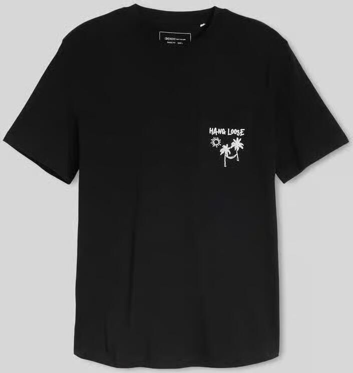 Tom Tailor Denim regular fit T-shirt van puur katoen - Foto 2