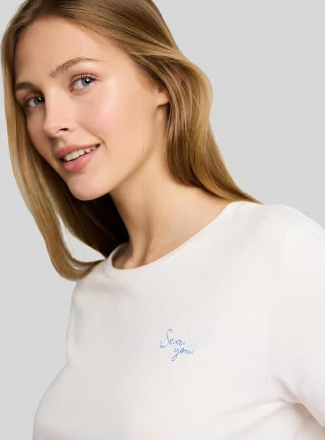 Tom Tailor Denim regular fit T-shirt van puur katoen