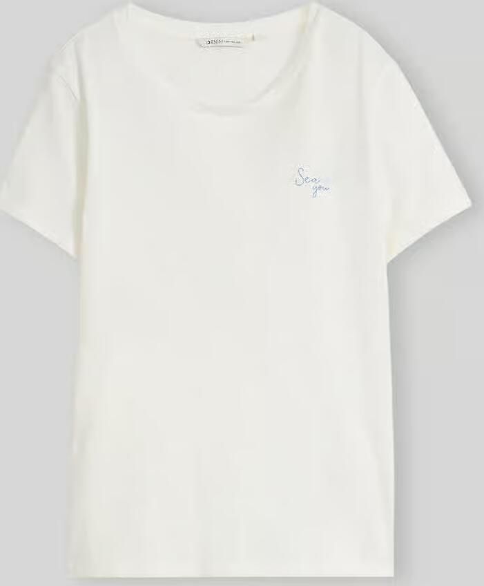 Tom Tailor Denim regular fit T-shirt van puur katoen - Foto 2
