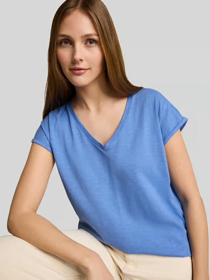 Tom Tailor Denim regular fit T-shirt van puur katoen