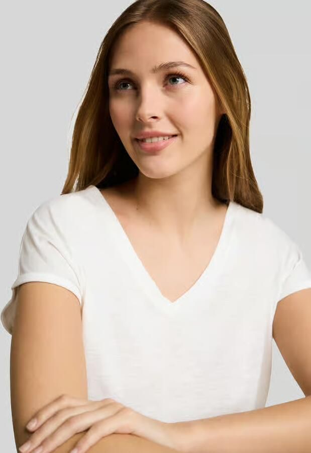 Tom Tailor Denim regular fit T-shirt van puur katoen