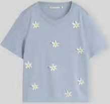 Tom Tailor Denim Regular fit t-shirt van puur katoen