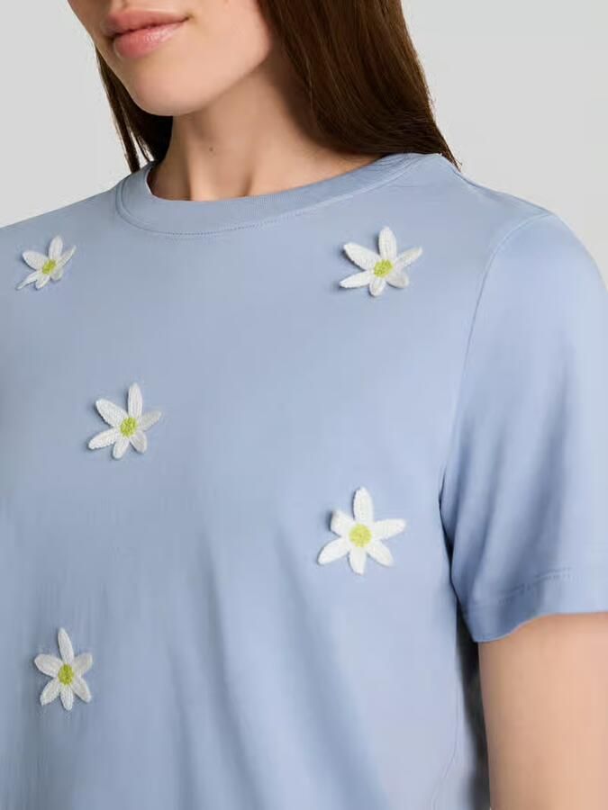 Tom Tailor Denim Regular fit t-shirt van puur katoen