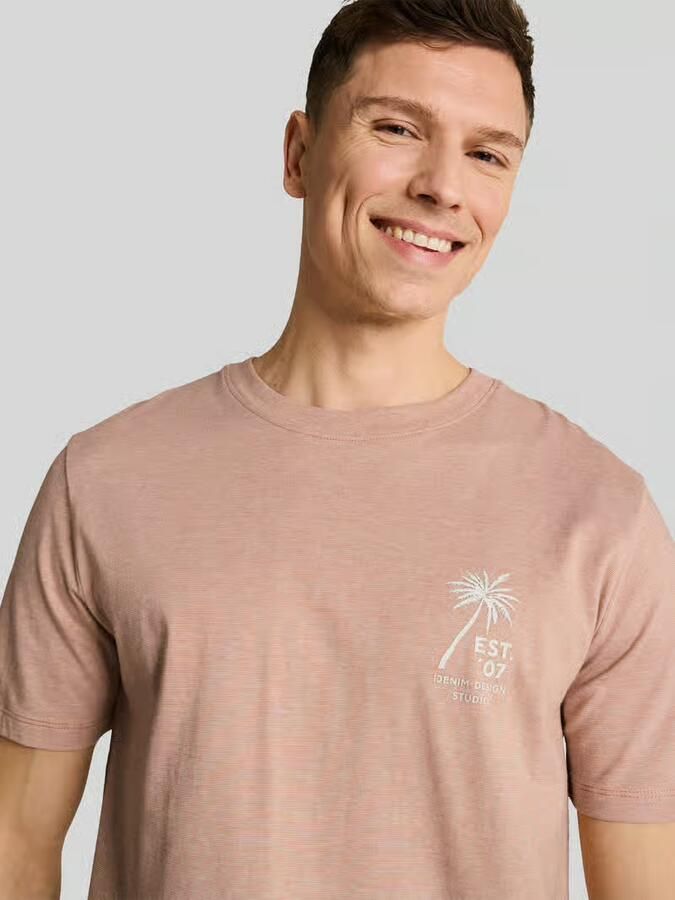 Tom Tailor Denim regular fit T-shirt van puur katoen