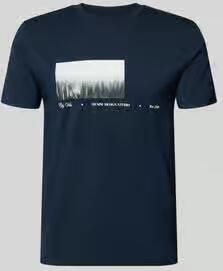Tom Tailor Denim Regular fit T-shirt van puur katoen