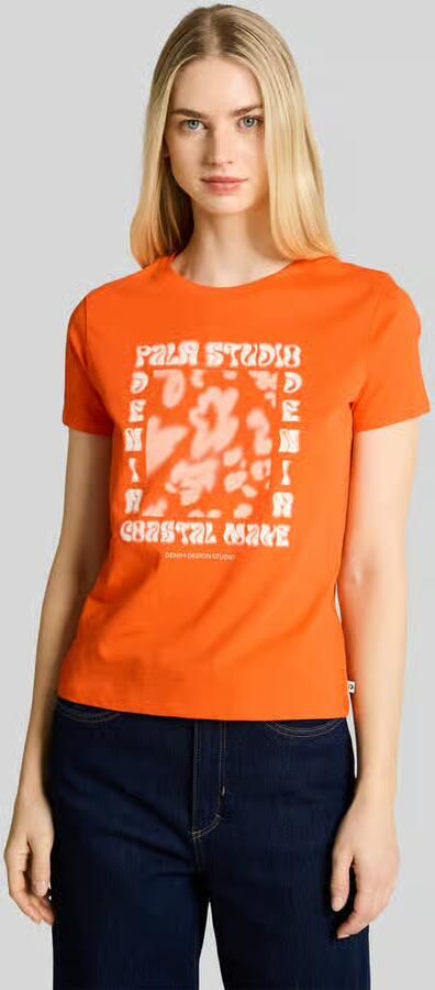 Tom Tailor Denim regular fit T-shirt van puur katoen - Foto 4