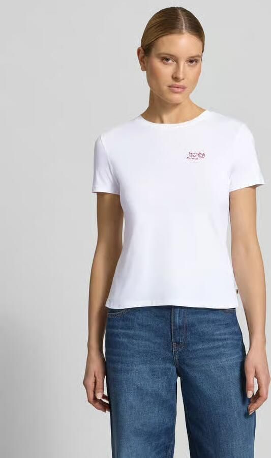 Tom Tailor Denim regular fit T-shirt van puur katoen - Foto 4