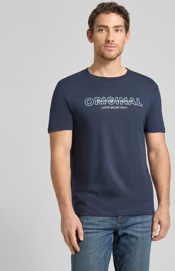 Tom Tailor Denim regular fit T-shirt van puur katoen - Foto 3