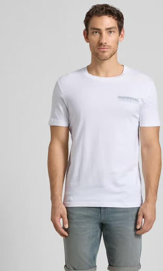 Tom Tailor Denim regular fit T-shirt van puur katoen - Foto 4