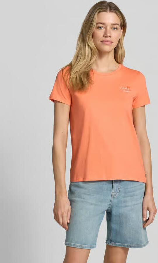 Tom Tailor Denim regular fit T-shirt van puur katoen - Foto 2
