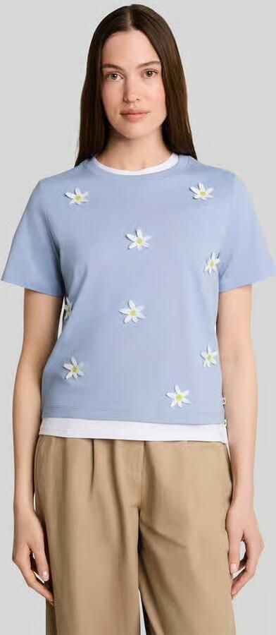 Tom Tailor Denim Regular fit t-shirt van puur katoen - Foto 3