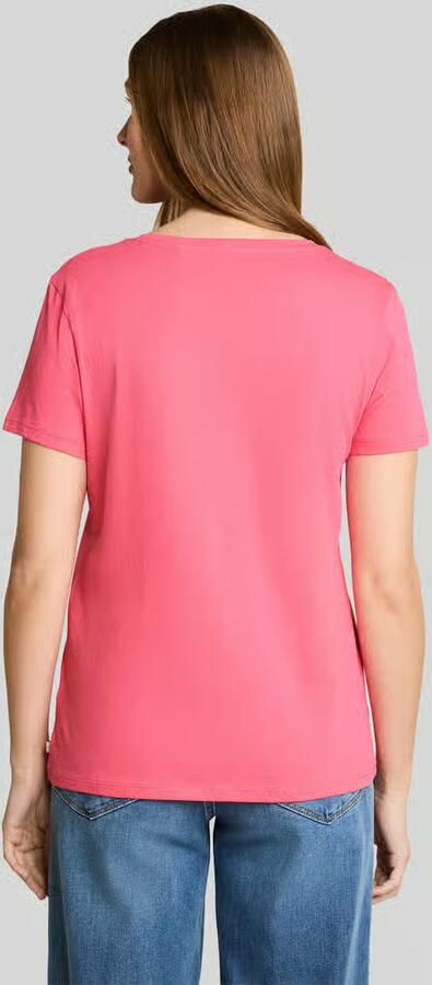 Tom Tailor Denim regular fit T-shirt van puur katoen met motiefprint - Foto 3