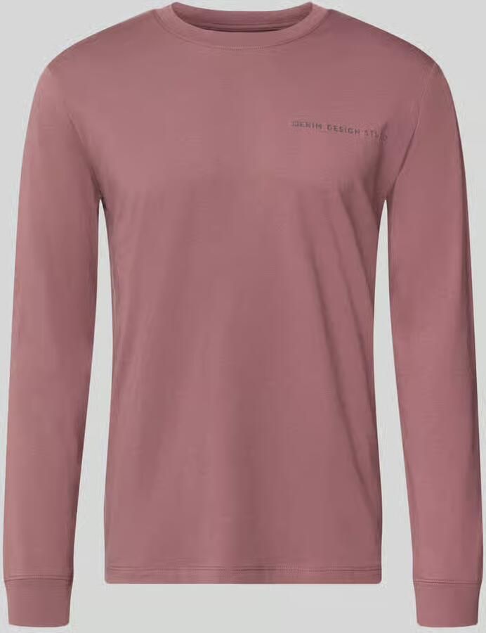 Tom Tailor Denim Regular fit t-shirt van puur katoen model 'solid'