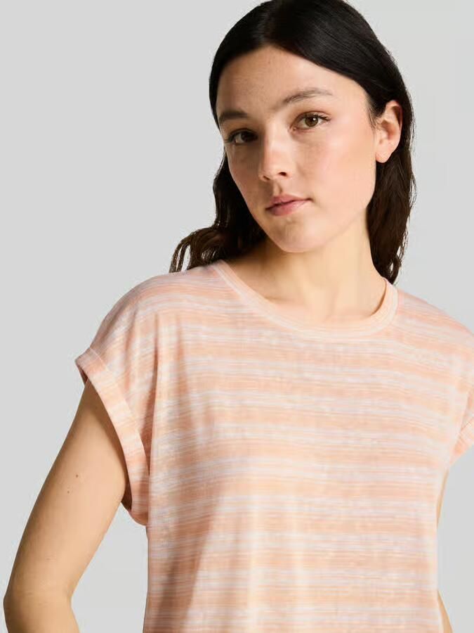 Tom Tailor Denim regular fit T-shirt van viscosemix