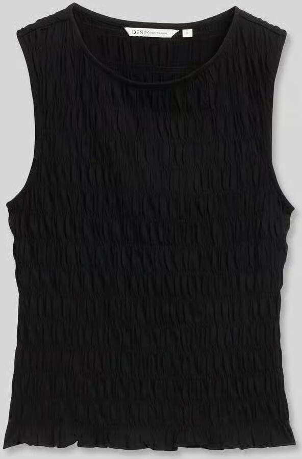 Tom Tailor Denim regular fit top van katoenmix - Foto 2