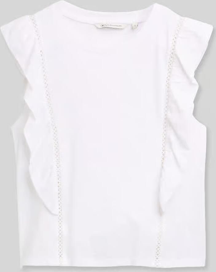 Tom Tailor Denim regular fit top van puur katoen - Foto 2
