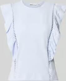 Tom Tailor Denim regular fit top van puur katoen