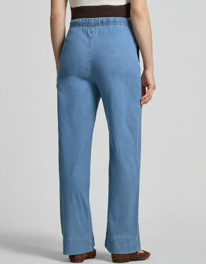 Tom Tailor Denim regular fit wide leg jeans van katoenmix - Foto 2