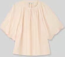 Tom Tailor Denim relaxed fit blouse van puur katoen