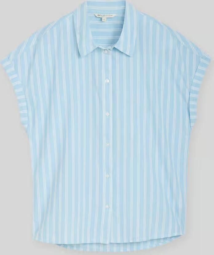 Tom Tailor Denim relaxed fit blouse van puur katoen - Foto 2