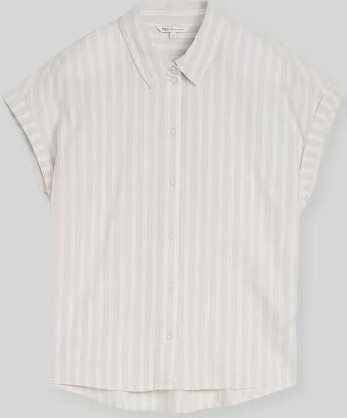 Tom Tailor Denim relaxed fit blouse van puur katoen - Foto 2