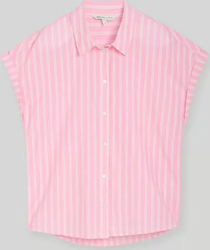 Tom Tailor Denim relaxed fit blouse van puur katoen - Foto 2