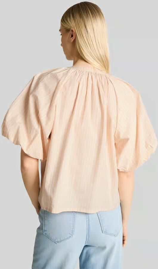 Tom Tailor Denim relaxed fit blouse van puur katoen - Foto 2