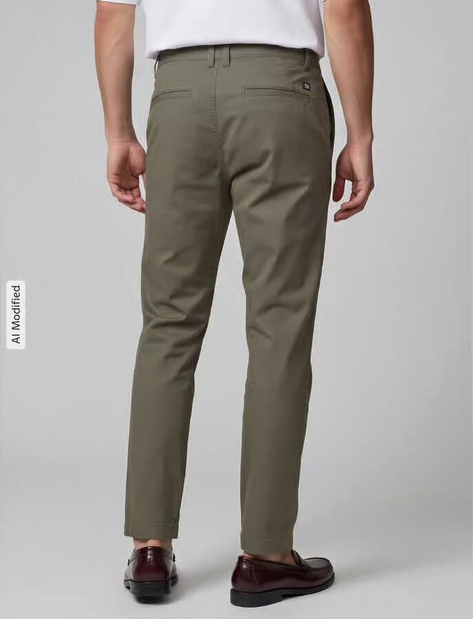 Tom Tailor Denim relaxed fit chino van katoenmix - Foto 3