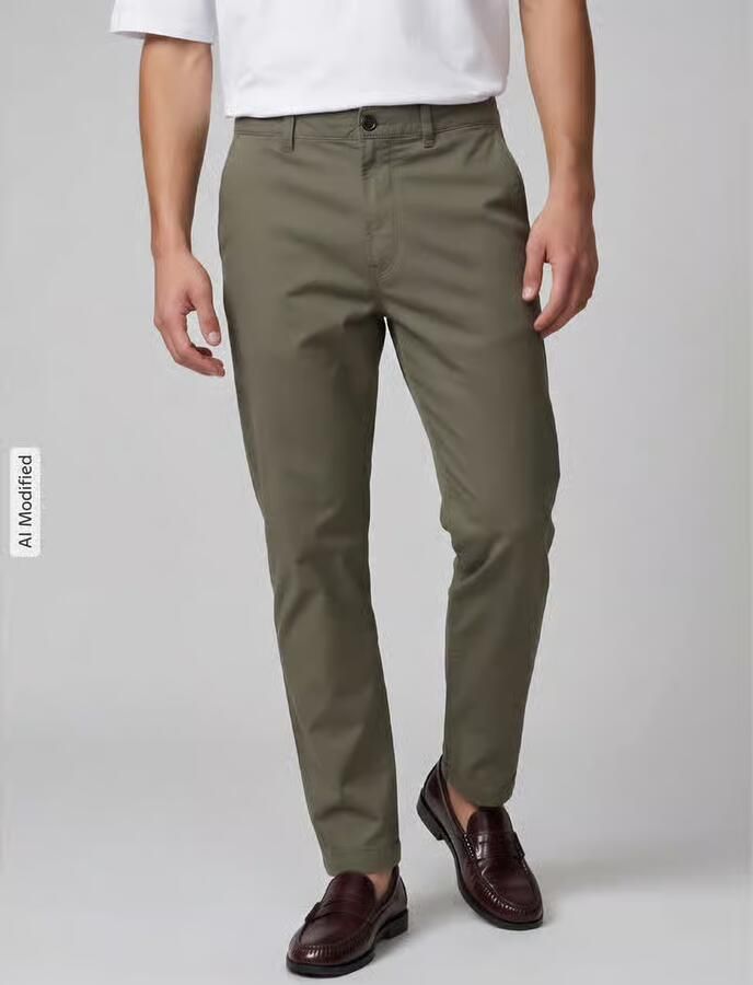 Tom Tailor Denim relaxed fit chino van katoenmix - Foto 2