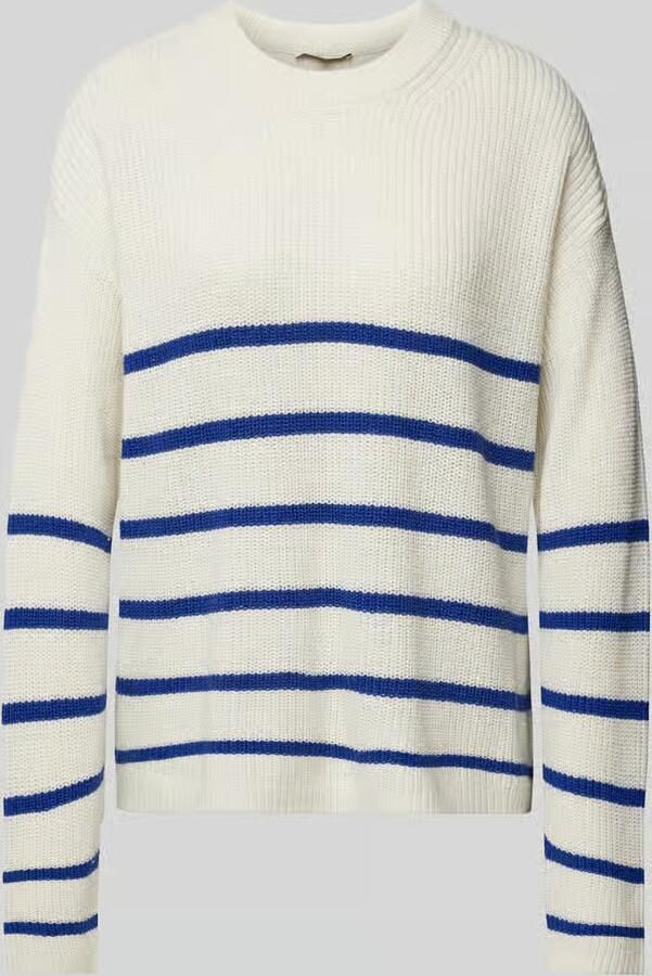 Tom Tailor Denim Relaxed fit gebreide pullover met streepmotief - Foto 2