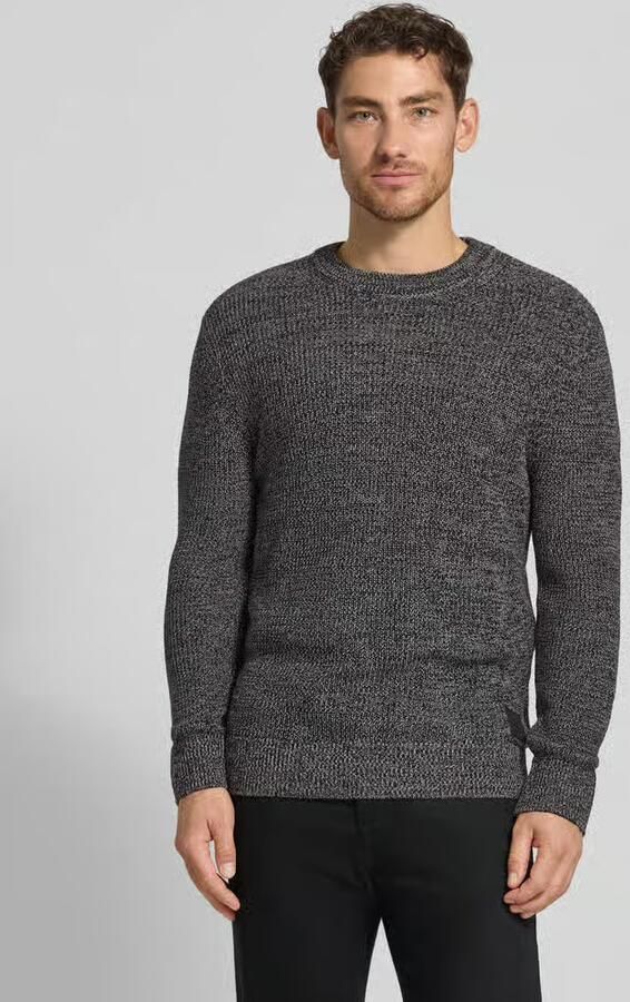 Tom Tailor Denim Relaxed fit gebreide pullover van katoenmix - Foto 2