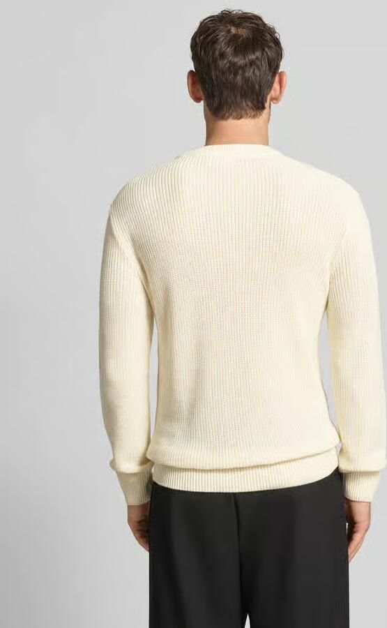 Tom Tailor Denim Relaxed fit gebreide pullover van katoenmix