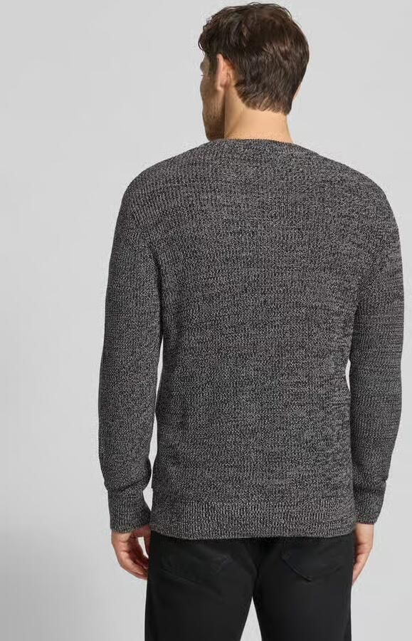 Tom Tailor Denim Relaxed fit gebreide pullover van katoenmix